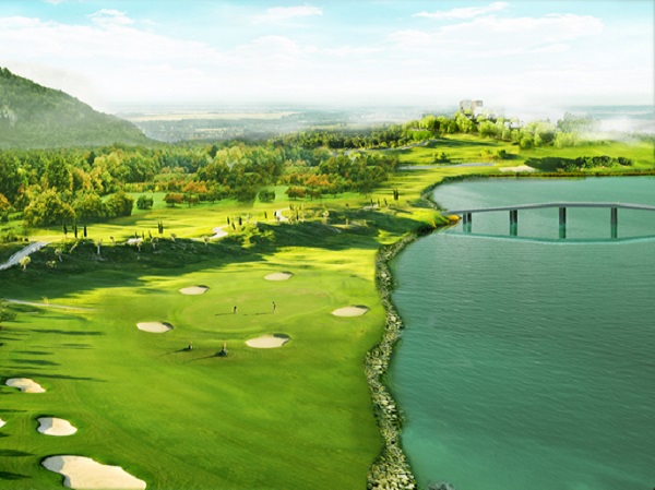 Sân golf đầu tiên tại Bắc Giang chuẩn bị khai trương