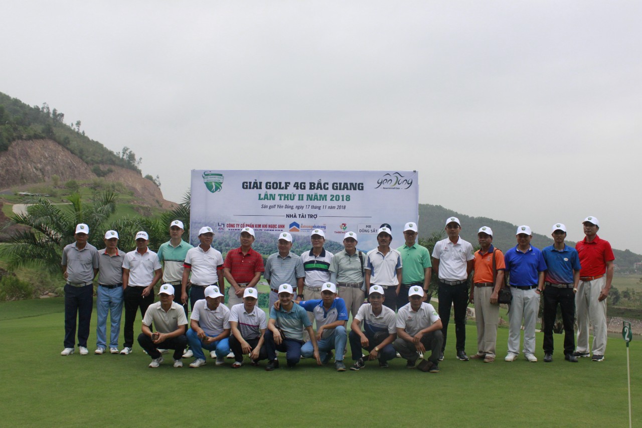Giải Golf 4G Bắc Giang Lần Thứ II – Năm 2018
