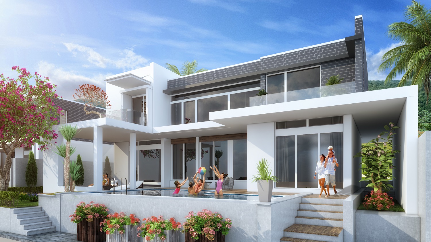 Mô hình bất động sản nghỉ dưỡng sân golf tại Yên Dũng Resort & Golf Club