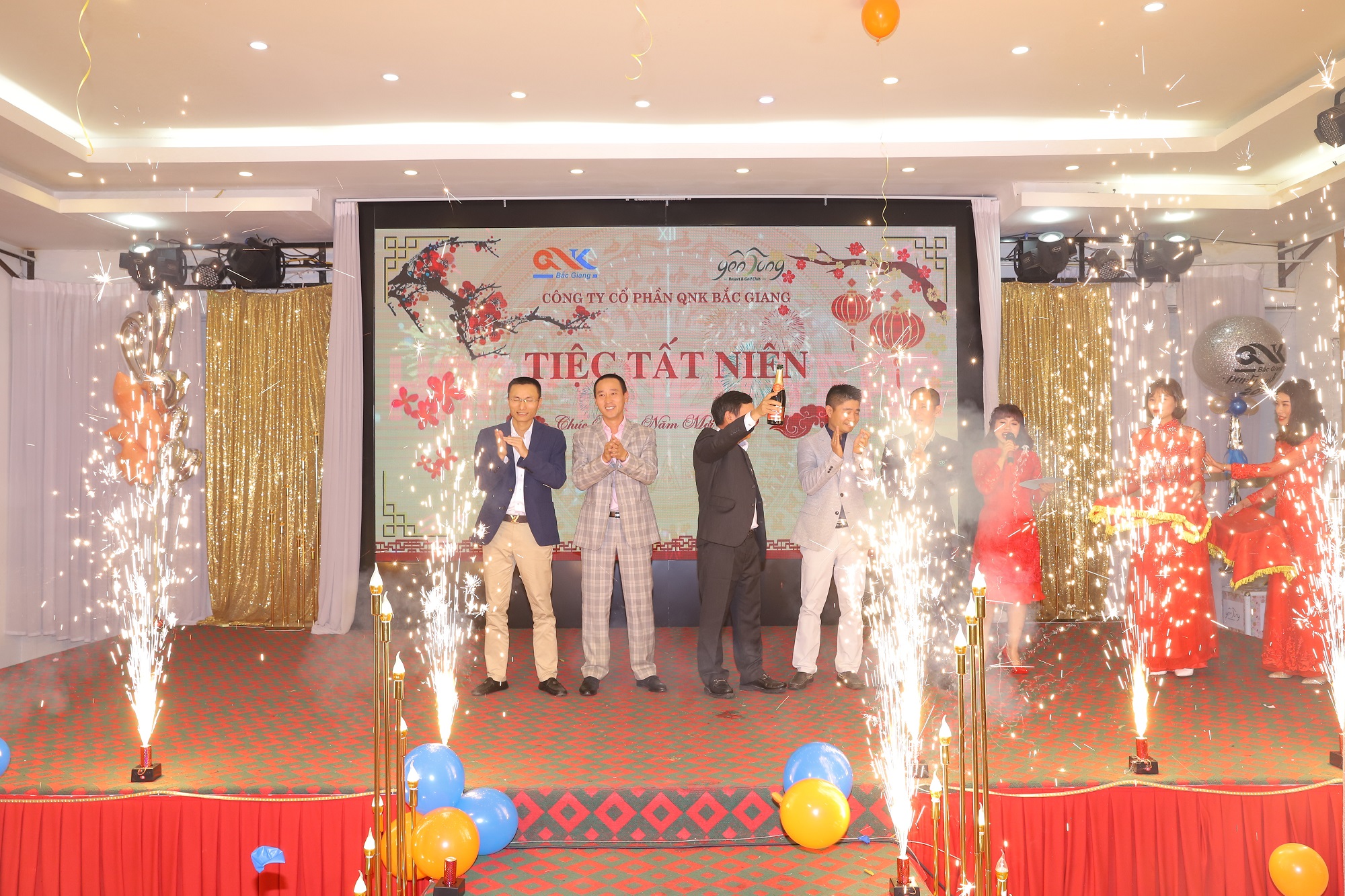 QNK Bắc Giang tưng bừng Tiệc Tất Niên 2018 và chào đón 2019